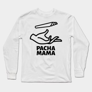 PACHA MAMA CANNABIS Long Sleeve T-Shirt